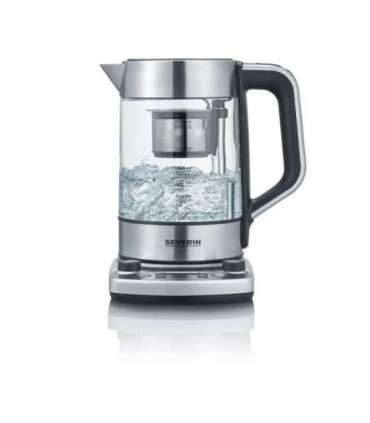 Severin WK 3422 electric kettle 1.7 L 3000 W Stainless steel
