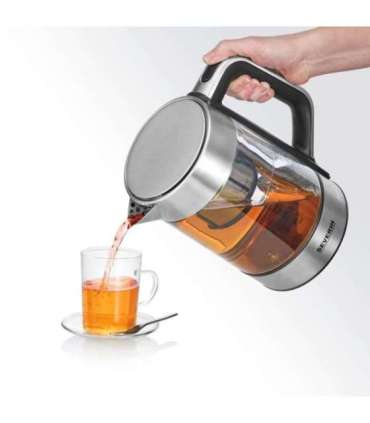 Severin WK 3422 electric kettle 1.7 L 3000 W Stainless steel