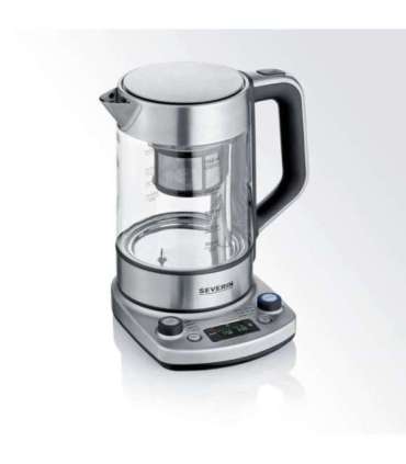Severin WK 3422 electric kettle 1.7 L 3000 W Stainless steel
