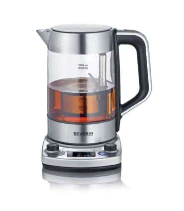Severin WK 3422 electric kettle 1.7 L 3000 W Stainless steel