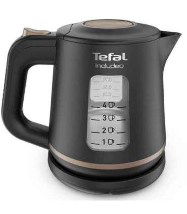 Tefal Includeo KI5338 electric kettle 1 L 2400 W Black