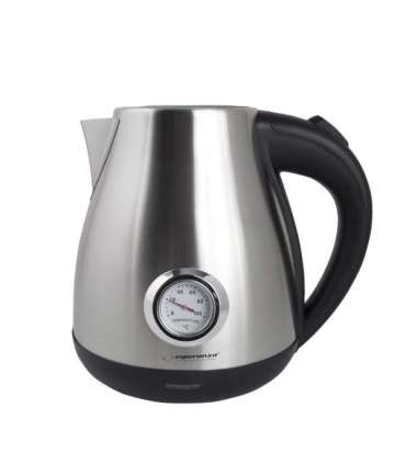 Esperanza EKK029 electric kettle 1.7 L 2200 W Black, Steel