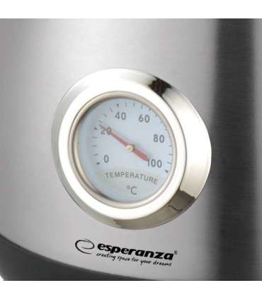 Esperanza EKK029 electric kettle 1.7 L 2200 W Black, Steel