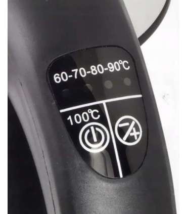 Esperanza EKK026 electric kettle 1.7 L 2200 W Black, Transparent