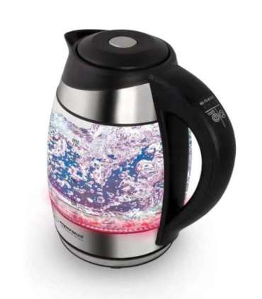 Esperanza EKK026 electric kettle 1.7 L 2200 W Black, Transparent