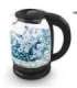 Esperanza EKK027 electric kettle 1.7 L 2200 W Black, Transparent