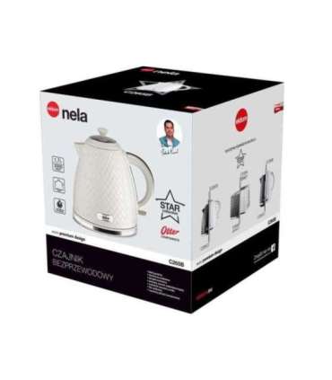 ELDOM C265B NELA electric kettle 1.7 L 2000 W White