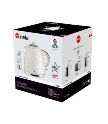 ELDOM C265B NELA electric kettle 1.7 L 2000 W White
