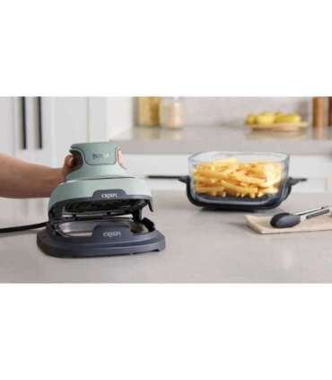 Ninja CRISPi Single 3.8 L 1700 W Hot air fryer Green, Grey, Transparent