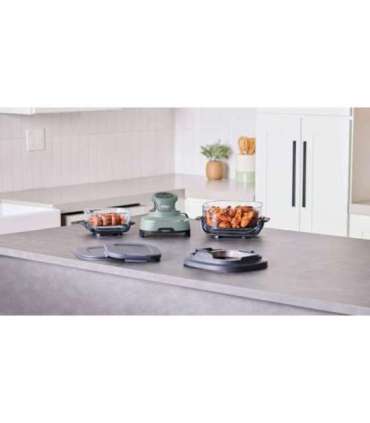 Ninja CRISPi Single 3.8 L 1700 W Hot air fryer Green, Grey, Transparent