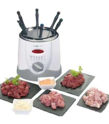 Clatronic FFR 2916 Single 1 L Stand-alone 900 W Deep fryer Grey, White
