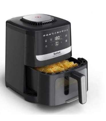 Tefal Easy Fry Silence EY5568E0 fryer Single 5 L Stand-alone Hot air fryer Black, Stainless steel