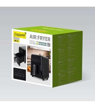 Non-fat fryer MR-757 Black