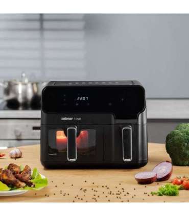 Zelmer ZAF9000 Air Fryer 5.5 l + 3.5 l 2700 W black