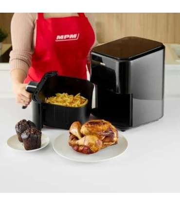 MPM MFR-11 Air Fryer Single Stand-alone 1400 W Black