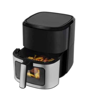 N'oveen AF770 X-LINE Greaseless deep fat fryer Black, Silver