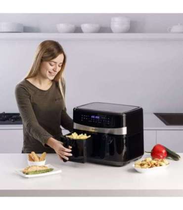 Taurus Air Fry Digital Duo Double 9 L 2200 W Hot air fryer Black