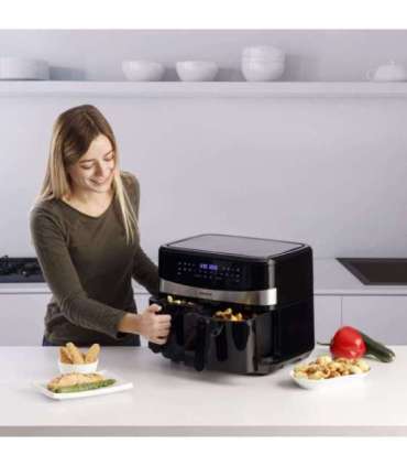 Taurus Air Fry Digital Duo Double 9 L 2200 W Hot air fryer Black