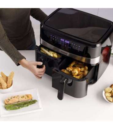 Taurus Air Fry Digital Duo Double 9 L 2200 W Hot air fryer Black
