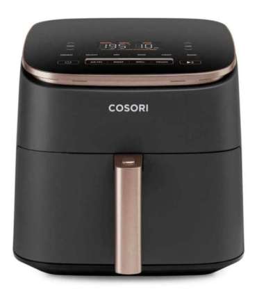 Cosori Turbo Blaze Chef Edition Single 6 L Stand-alone 1725 W Hot air fryer Black, Pink gold