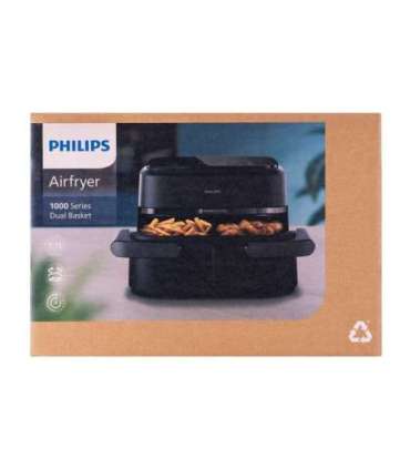 Philips 1000 series NA150/00 fryer Double 7.1 L 2450 W Hot air fryer Black