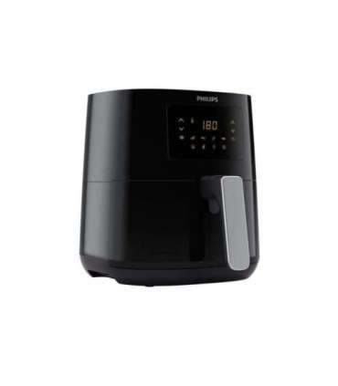 Philips Essential HD9252/70 fryer Single 4.1 L Stand-alone 1400 W Hot air fryer Black, Silver