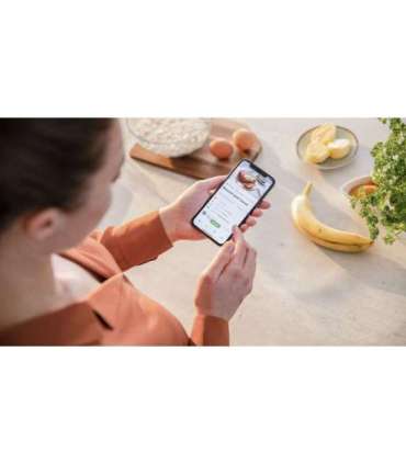 Philips Essential HD9252/70 fryer Single 4.1 L Stand-alone 1400 W Hot air fryer Black, Silver