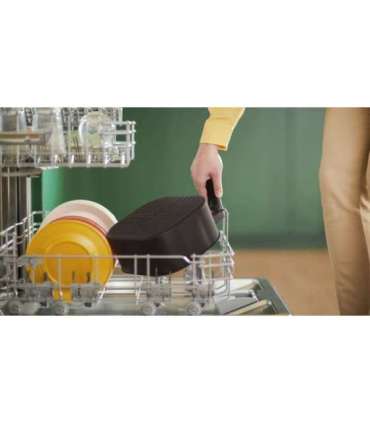 Philips Essential HD9252/70 fryer Single 4.1 L Stand-alone 1400 W Hot air fryer Black, Silver