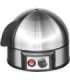 Clatronic EK 3321 egg cooker 7 egg(s) 400 W Black, Stainless steel