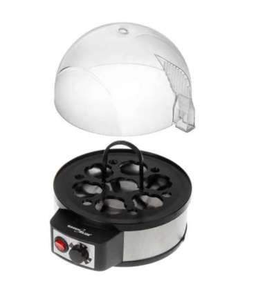 GreenBlue automatic egg cooker, 400W power, up to 7 eggs, measuring cup, 220-240V~, 50 Hz, GB573