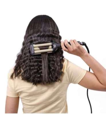 BaByliss C260E  EasyWaves Texturizing iron Warm Black, Silver 70.9" (1.8 m)