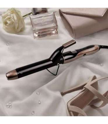 Feel Maestro MR265 hair styling tool Curling iron Black, Gold 45 W