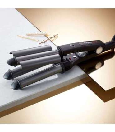 BaByliss TRIPPLE WAVER Curling iron Warm Black 125 W 106.3" (2.7 m)