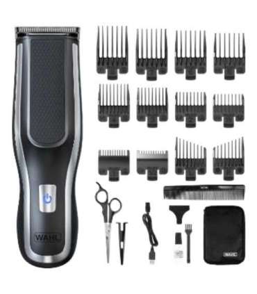 Wahl Self-Clip 360 Black, Silver Lithium-Ion (Li-Ion)