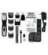 Wahl GroomsMan Pro Battery Black, Stainless steel