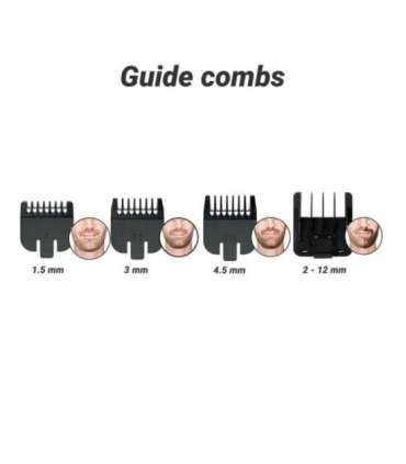 Wahl GroomsMan Pro Battery Black, Stainless steel