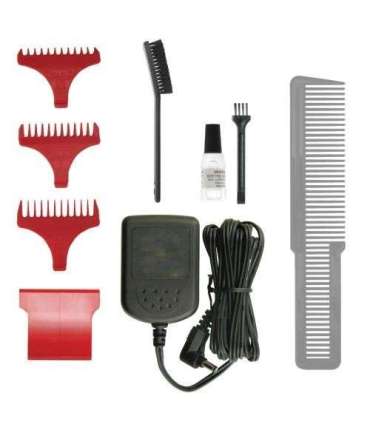 Wahl Profi Detailer LI Red, Silver Lithium-Ion (Li-Ion)