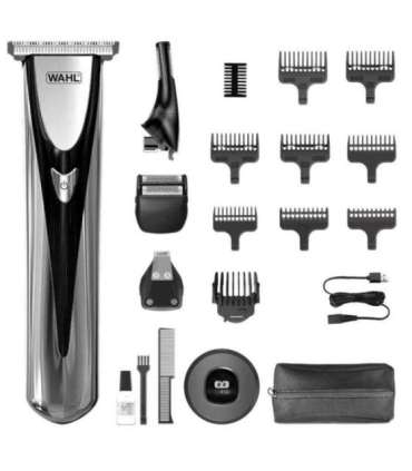 WAHL Elite Groom Black, Silver Lithium-Ion (Li-Ion)