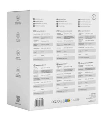 Savio AD-02 W household fan White