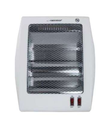 Esperanza EHH010 Electric quartz heater 400W/800W White