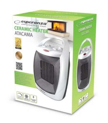 Esperanza EHH006 electric space heater Indoor Black 1500 W
