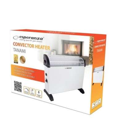 Esperanza EHH008 electric space heater Indoor White 2000 W Convector electric space heater