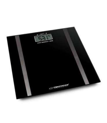 Esperanza EBS018K personal scale Rectangle Black Electronic personal scale