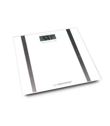 Esperanza Samba Rectangle White Electronic personal scale