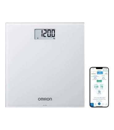 Omron HN300T2 Intelli IT Rectangle Grey Electronic personal scale