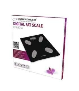 Esperanza EBS022K personal scale Electronic personal scale Square Black