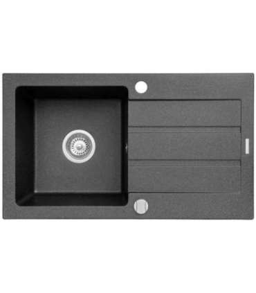 Sink MAIDSINKS Promo 76x44 1B 1D black
