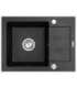 Kitchen sink MAIDSINKS Promo 62x44 1B 1D black