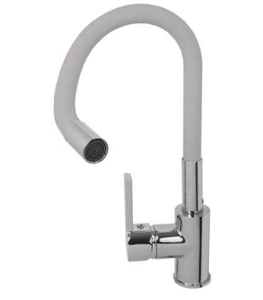 Pyramid Flessi kitchen mixer grey