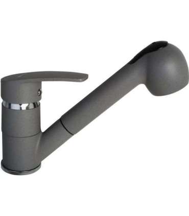 Pyramis Fido kitchen mixer grey concrete 090921838